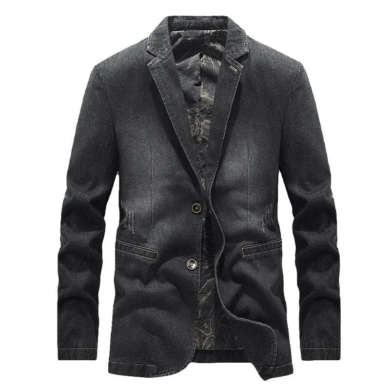 Men's Denim Jacket Coat