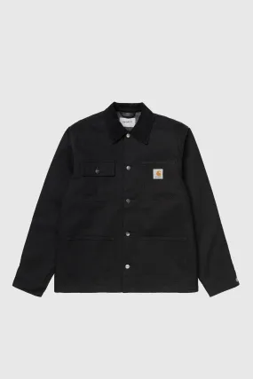 Michigan Coat - Black / Black Rigid 12oz