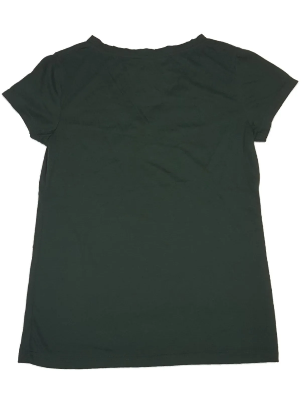 Michigan State Spartans Colosseum WOMEN Ultra Soft Rhinestone V-Neck T-Shirt (M)