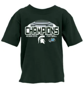 Michigan State Spartans YOUTH 2015 Football Big 10 Conference Champ T-Shirt