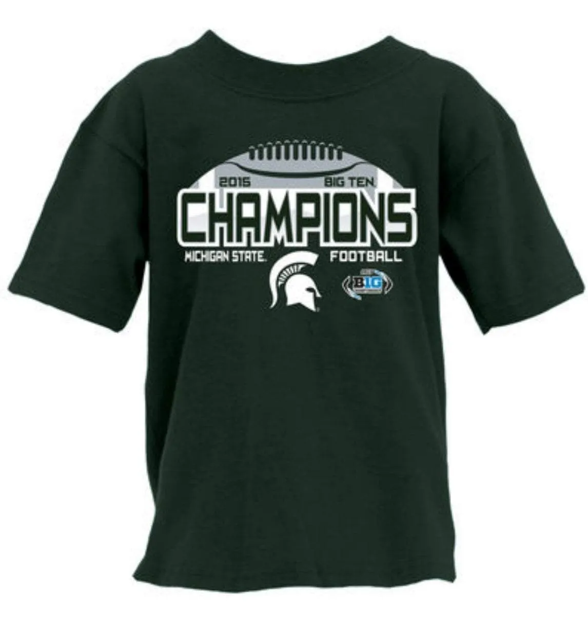 Michigan State Spartans YOUTH 2015 Football Big 10 Conference Champ T-Shirt