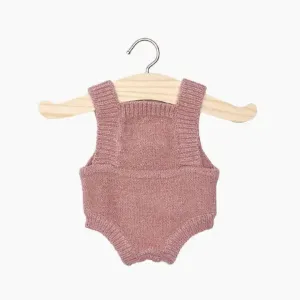 Minikane doll clothes Lou Knitted Romper | Rose Thé