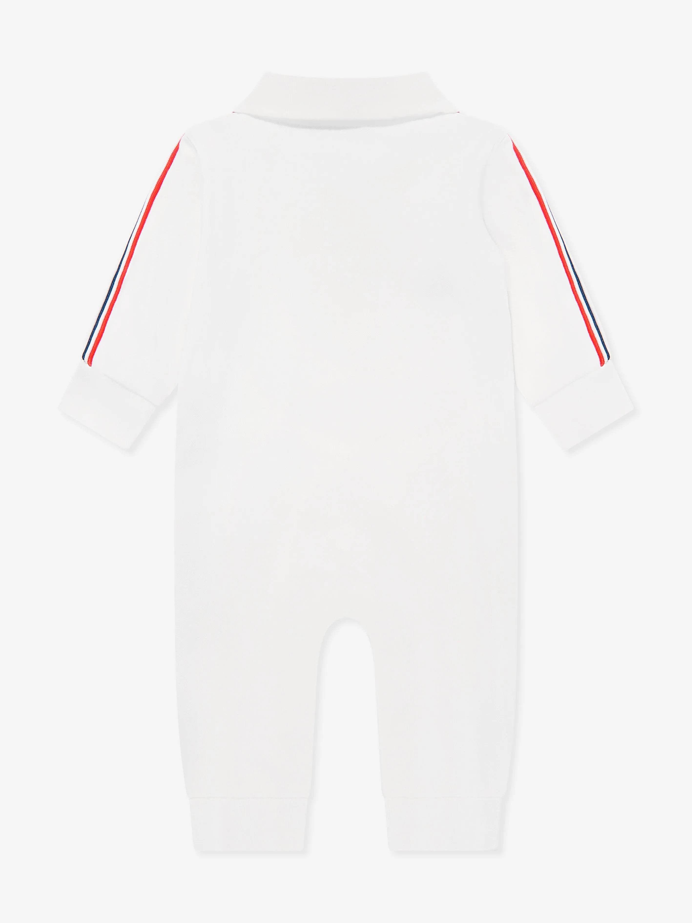Moncler Enfant Baby Boys Logo Romper in Ivory
