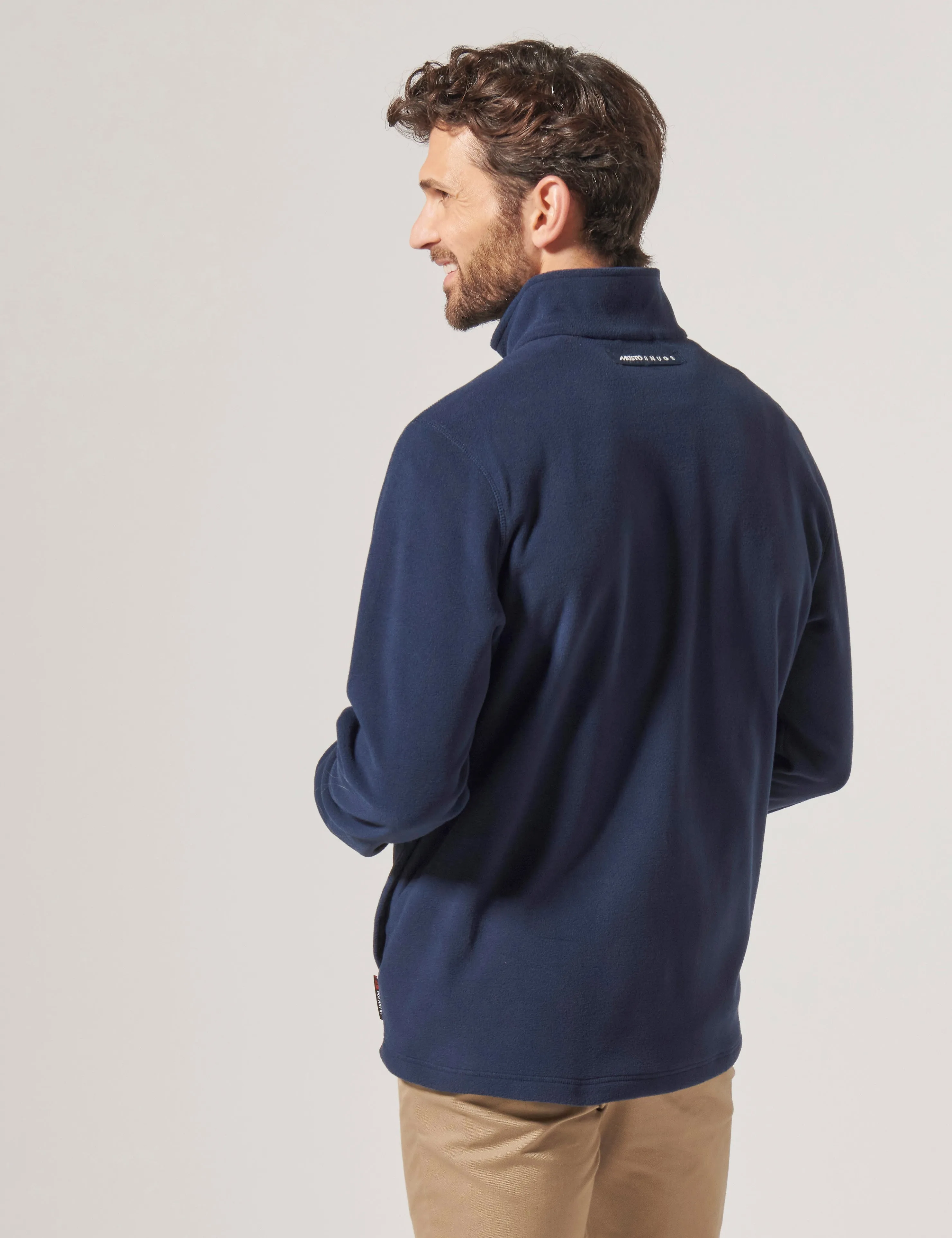 Musto Snug 2.0 Mens Polartec 1/4 Zip Fleece  - Navy