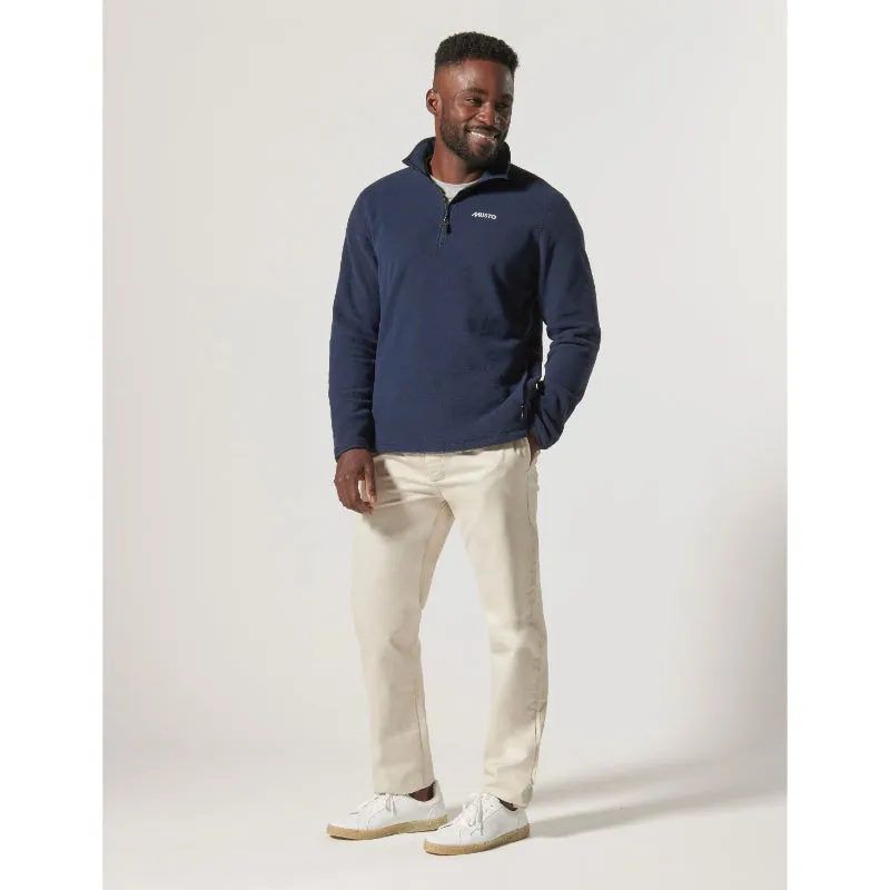 Musto Snug 2.0 Mens Polartec 1/4 Zip Fleece  - Navy