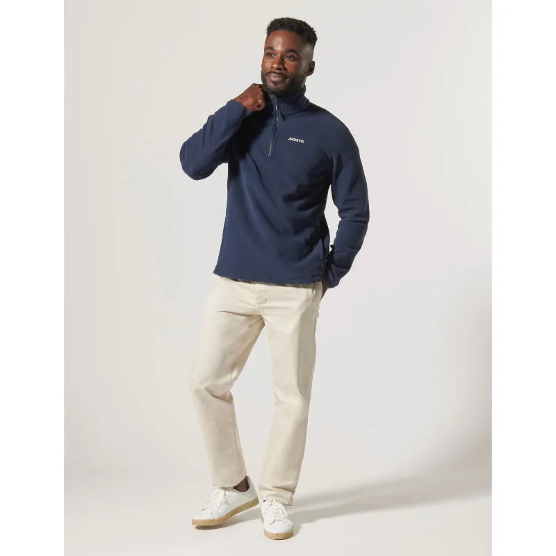 Musto Snug 2.0 Mens Polartec 1/4 Zip Fleece  - Navy