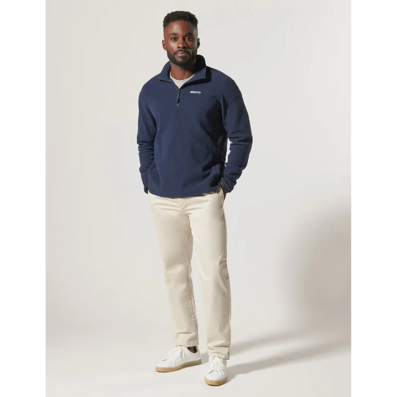 Musto Snug 2.0 Mens Polartec 1/4 Zip Fleece  - Navy