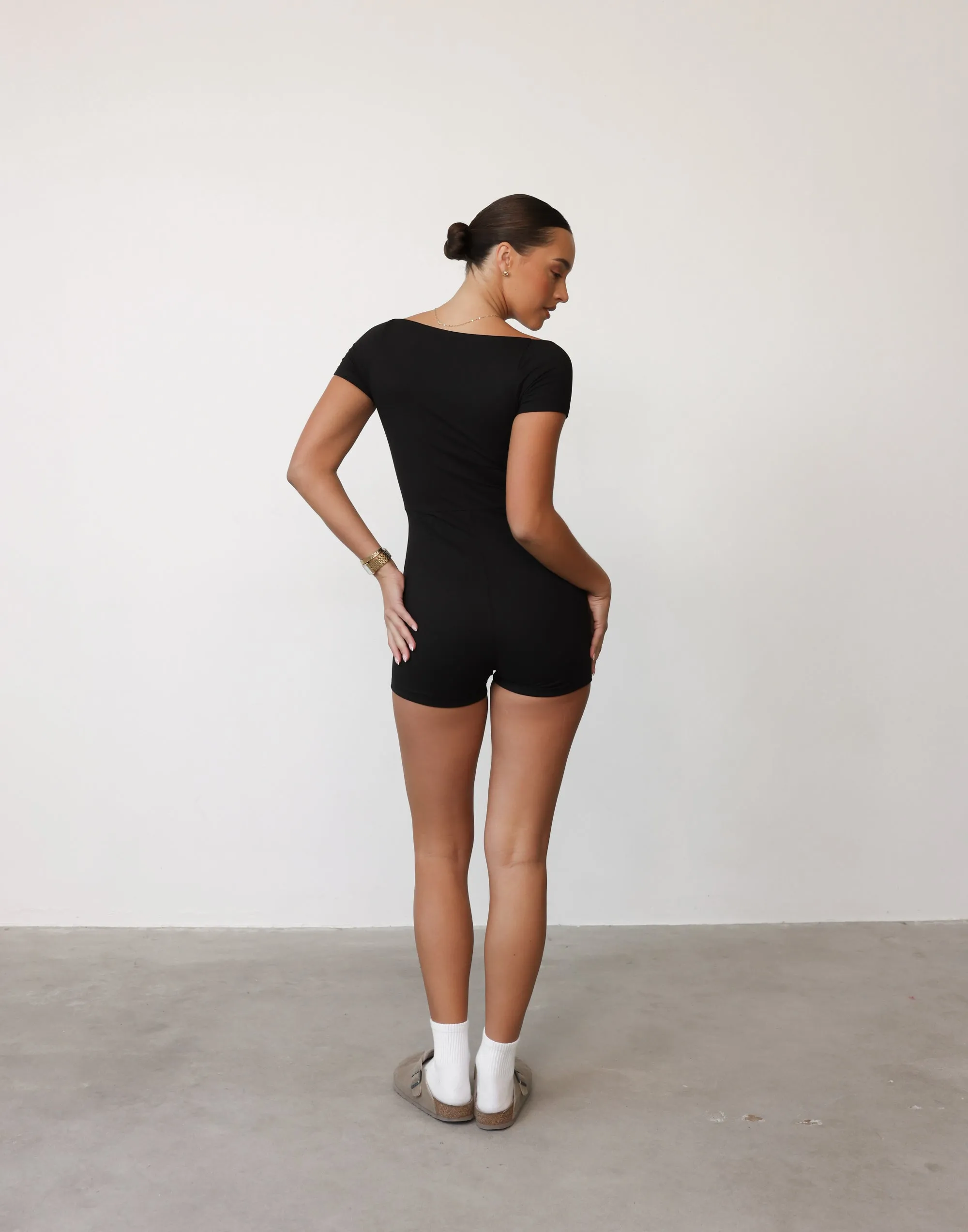 Nailea Playsuit (Black)