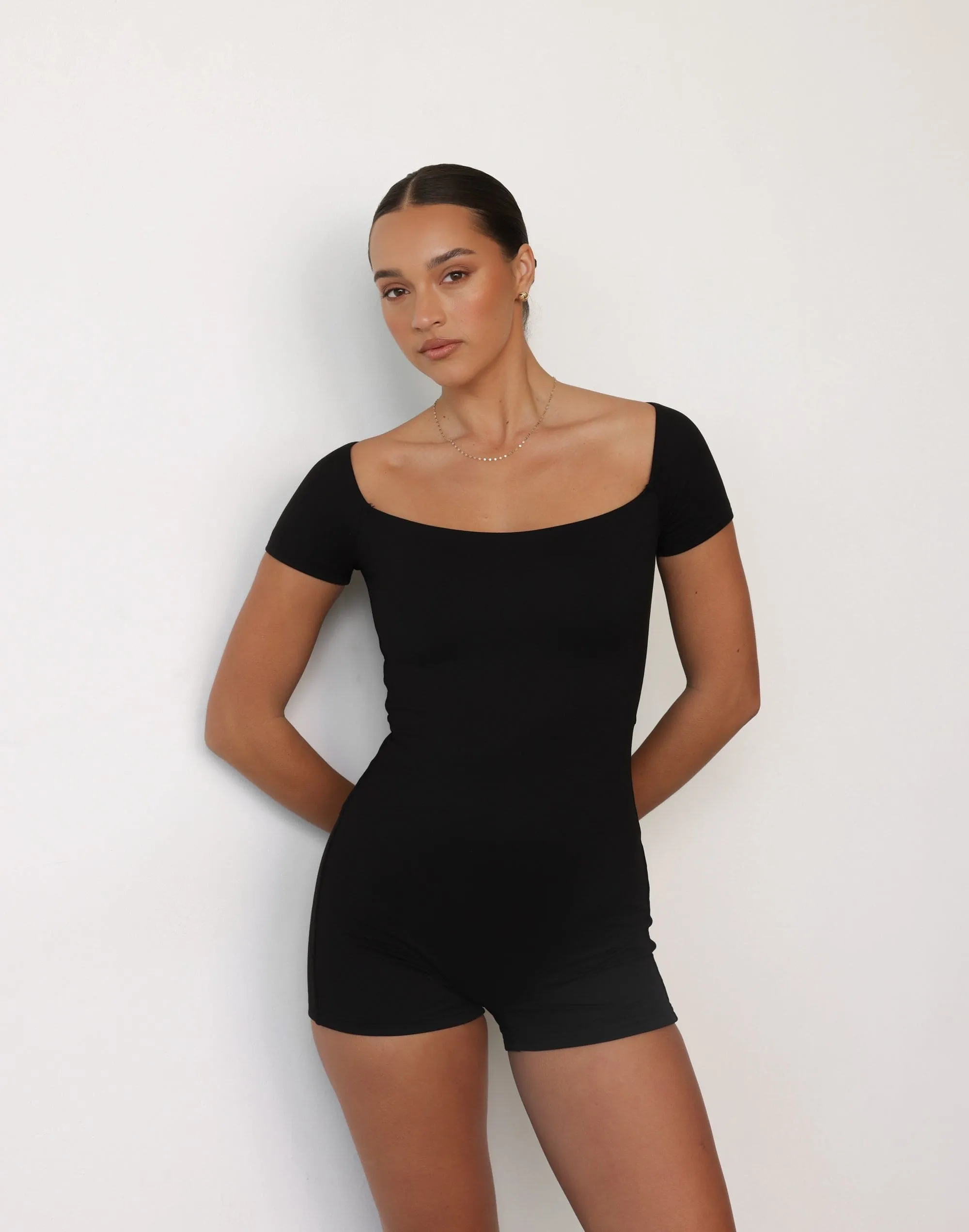 Nailea Playsuit (Black)