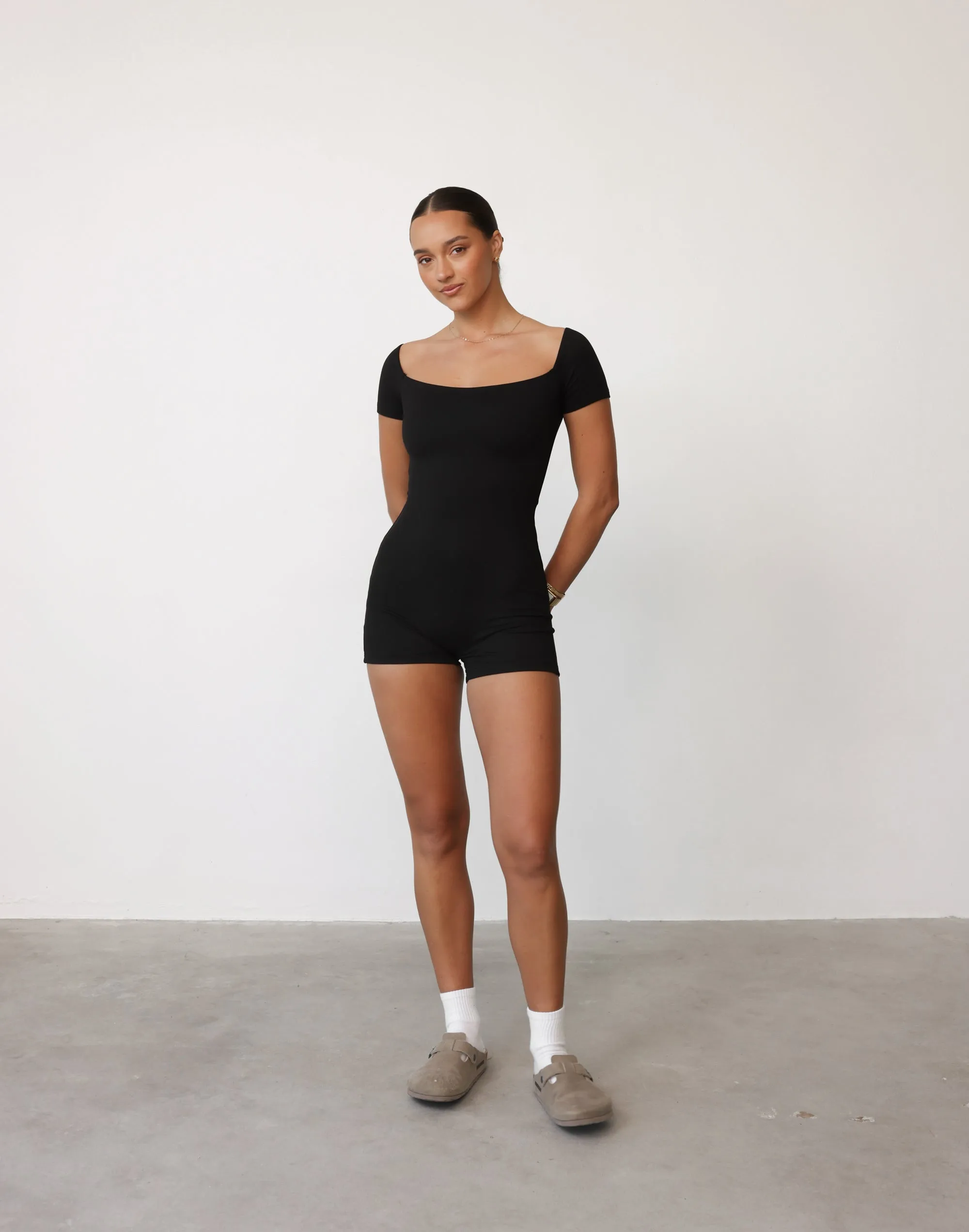 Nailea Playsuit (Black)