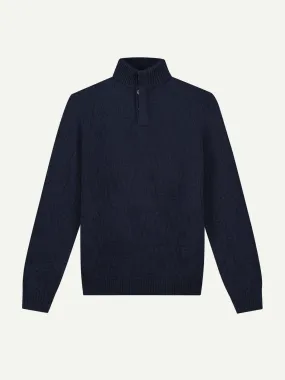 Navy Frost Sweater