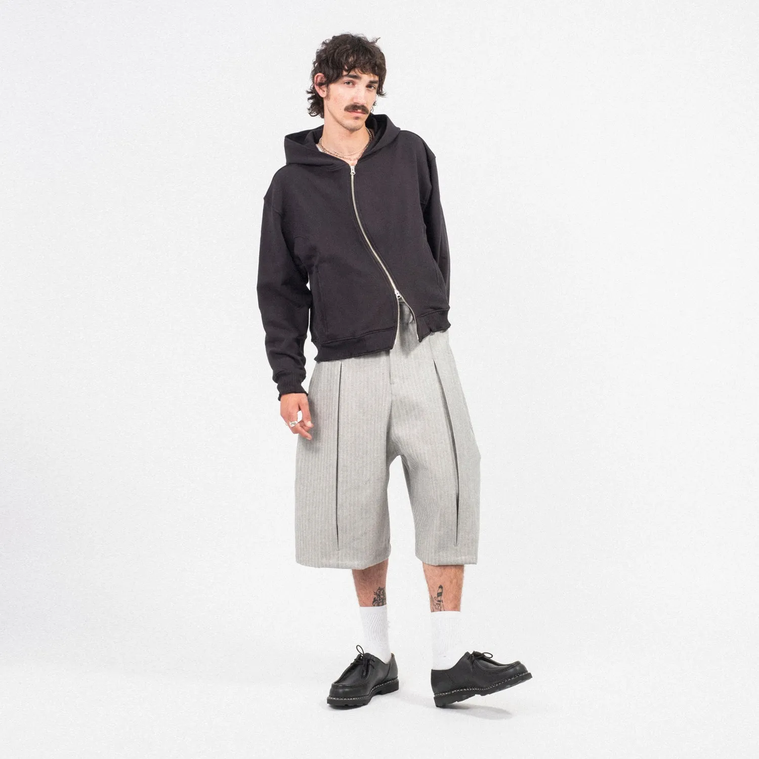[NICK GEAR] WAVE ZIP PARKA _ BLACK