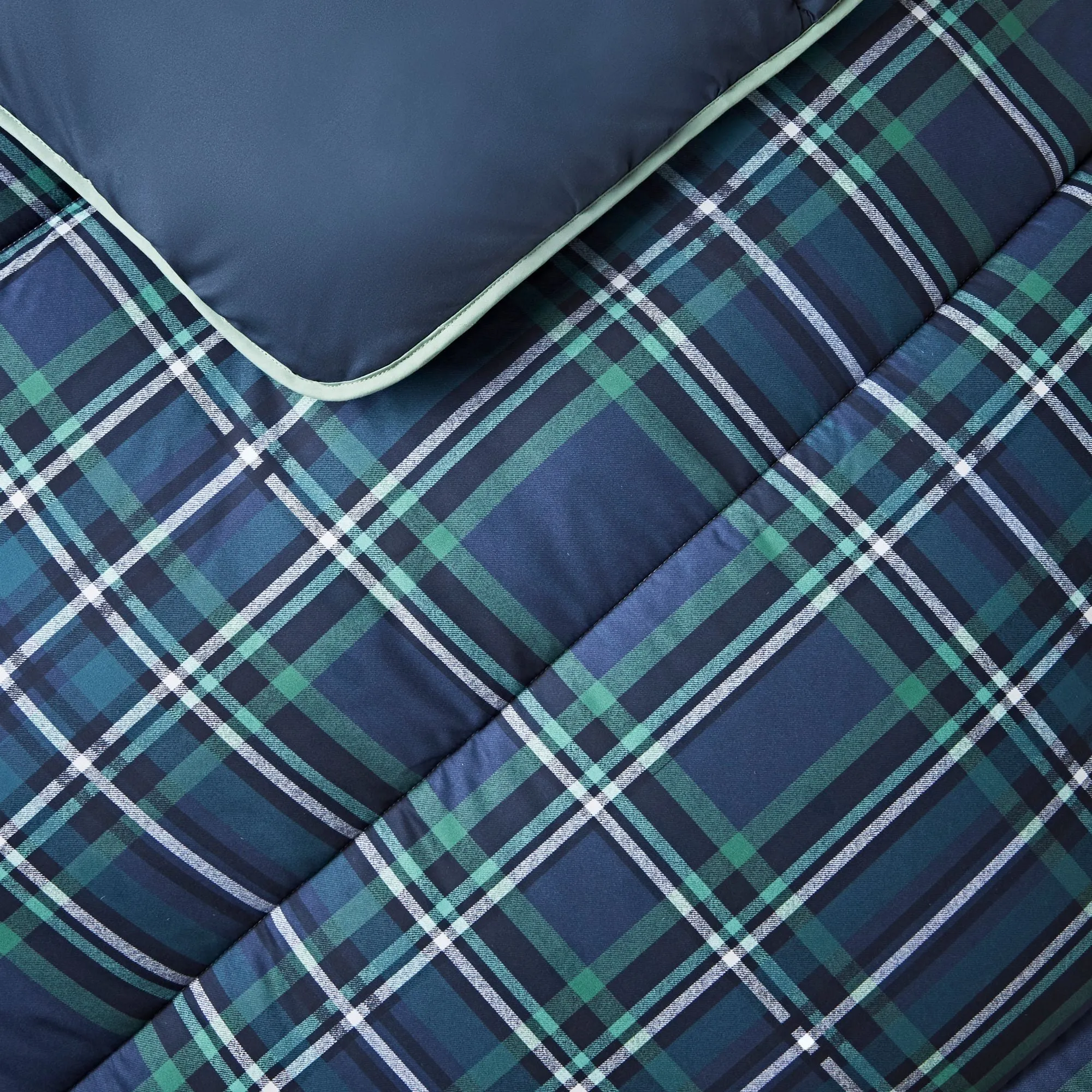 Night Lark® Classic Tartan Coverless Duvet Set