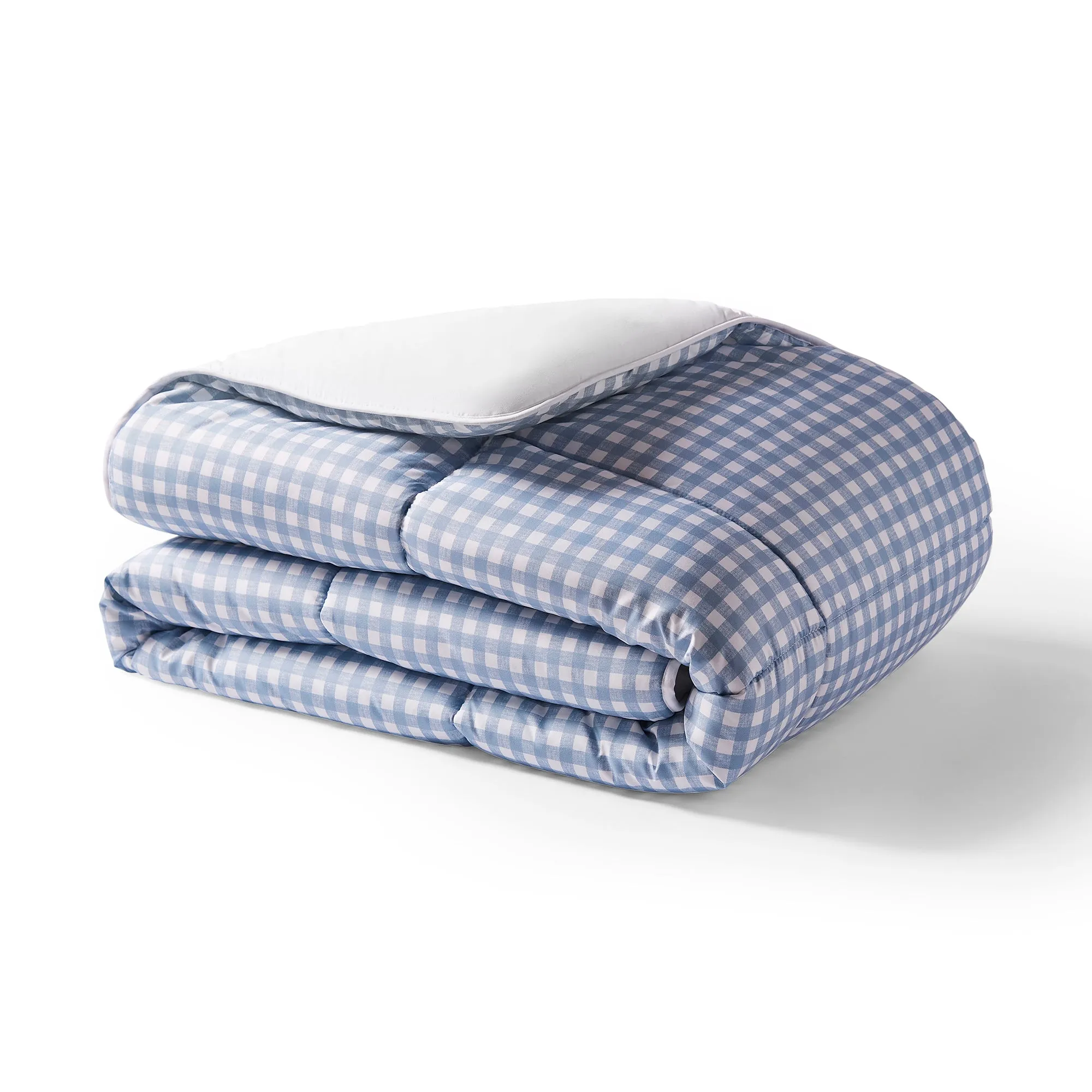 Night Lark® Gingham Print Coverless Duvet