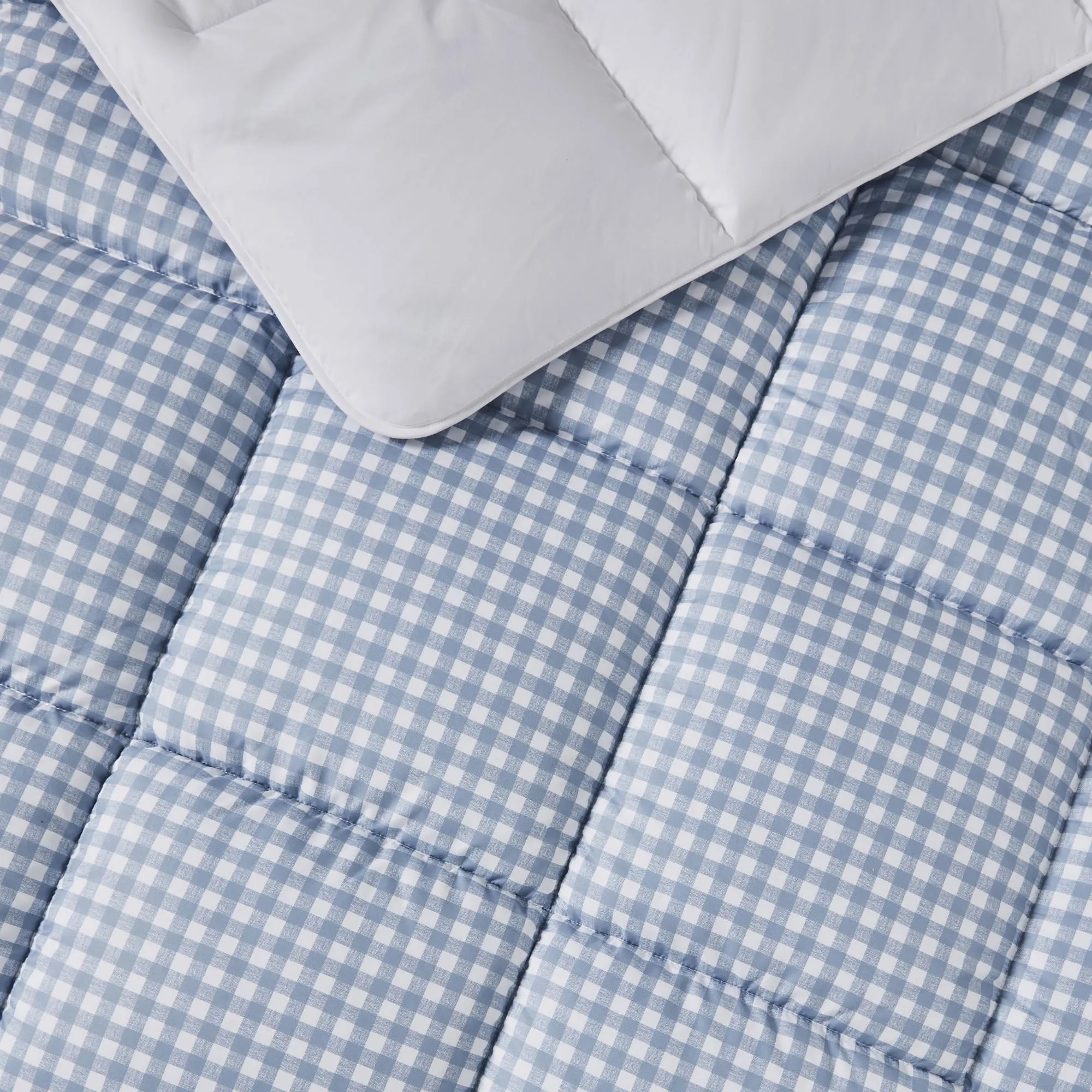 Night Lark® Gingham Print Coverless Duvet