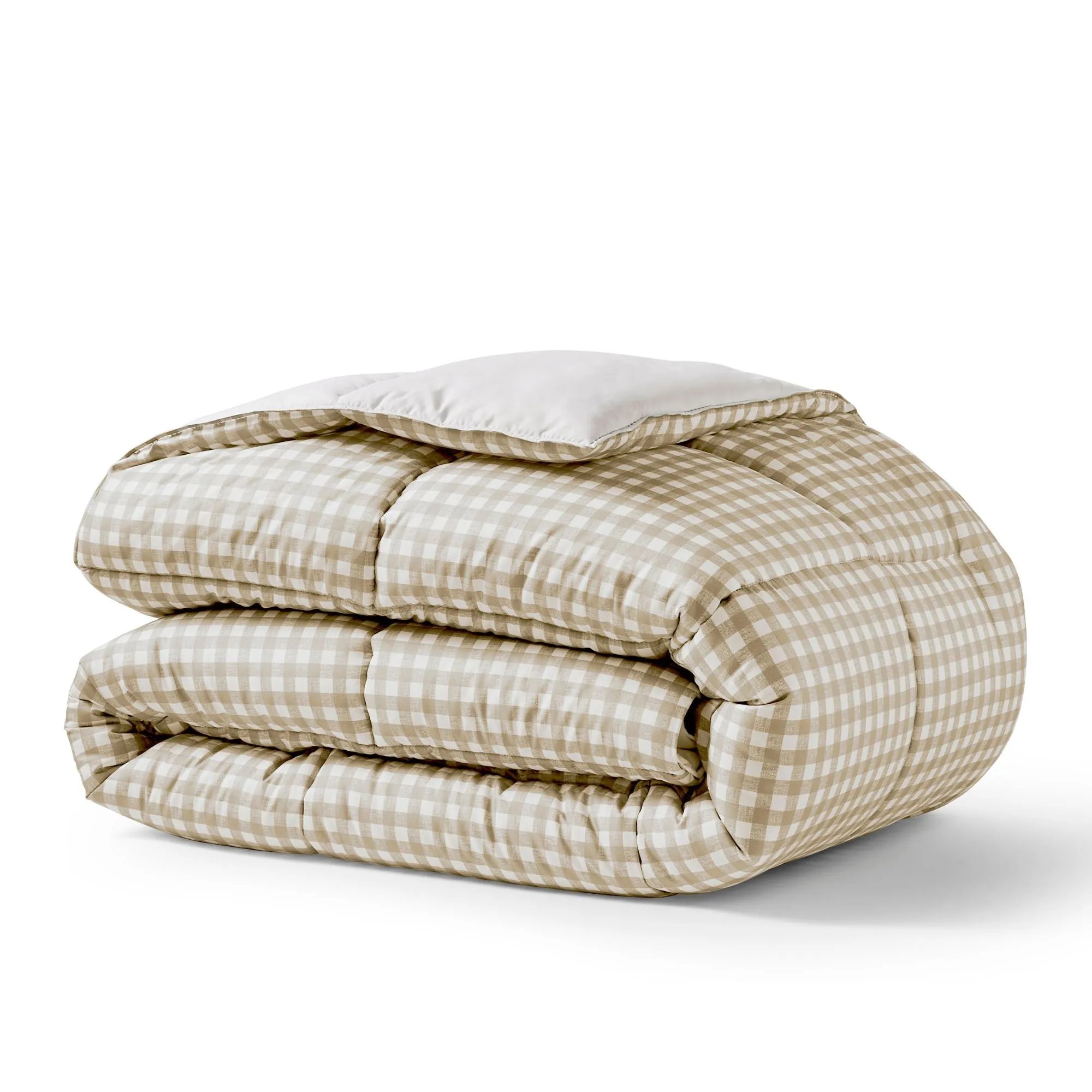 Night Lark® Gingham Print Coverless Duvet