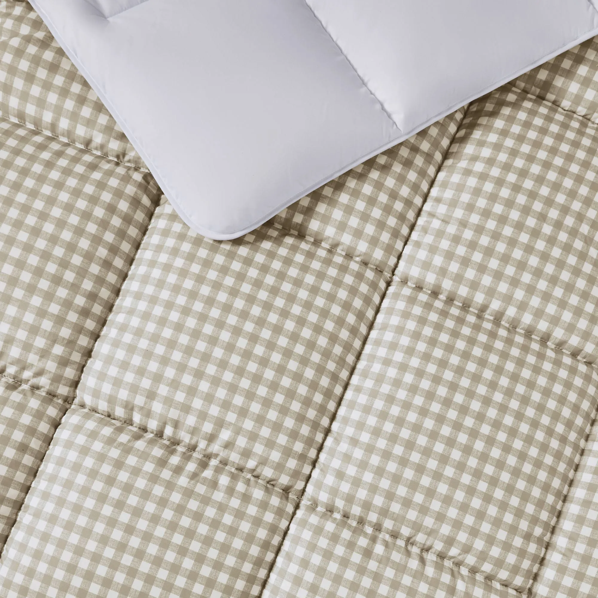 Night Lark® Gingham Print Coverless Duvet