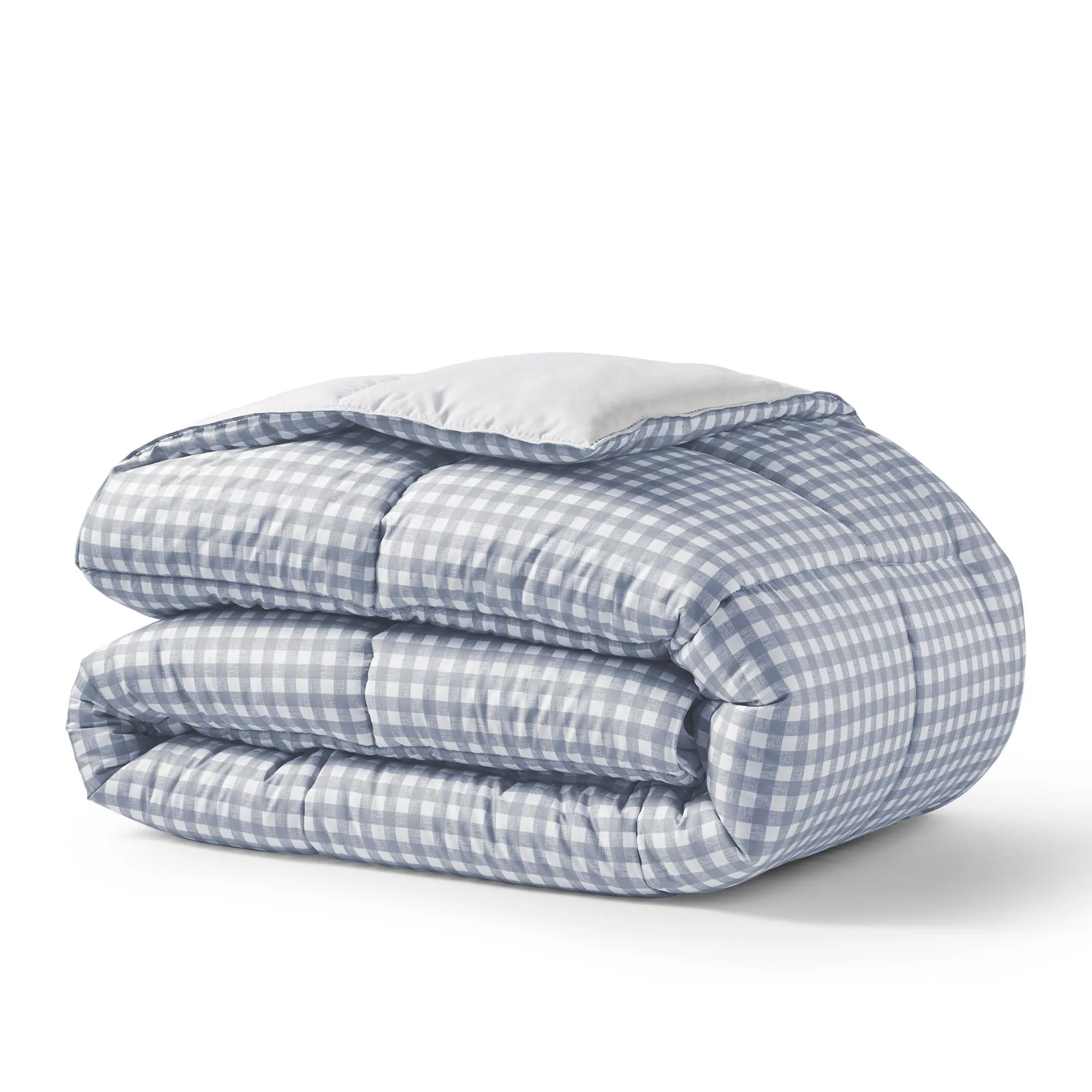 Night Lark® Gingham Print Coverless Duvet