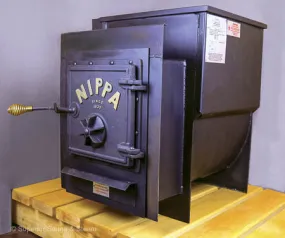 Nippa WB-18 Wood Stove with Firing Extension