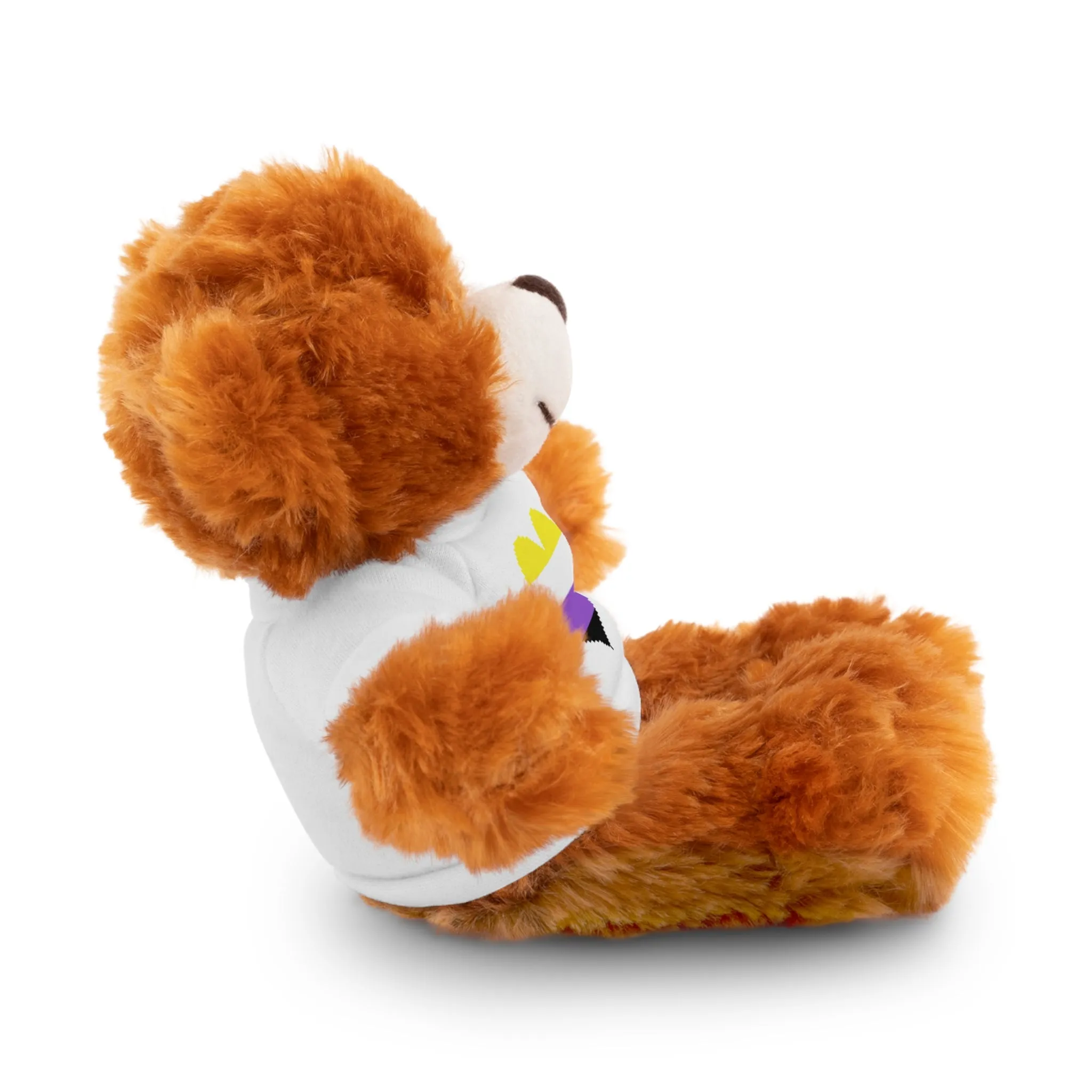 Non-Binary Heart Stuffed Animals