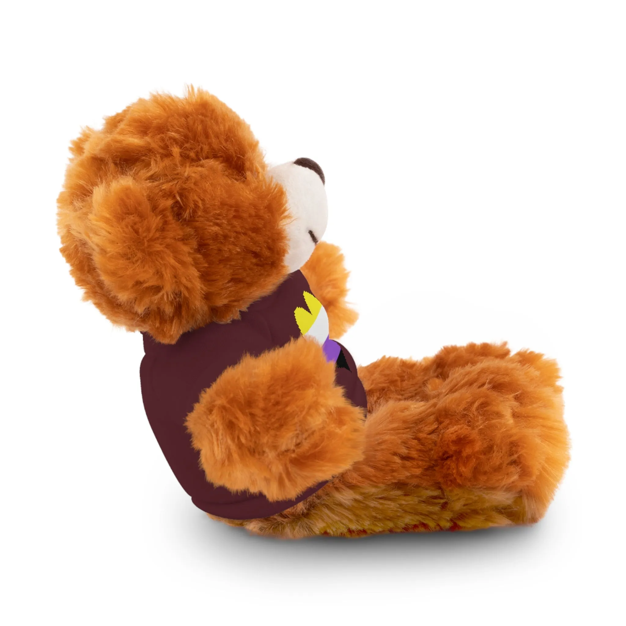 Non-Binary Heart Stuffed Animals