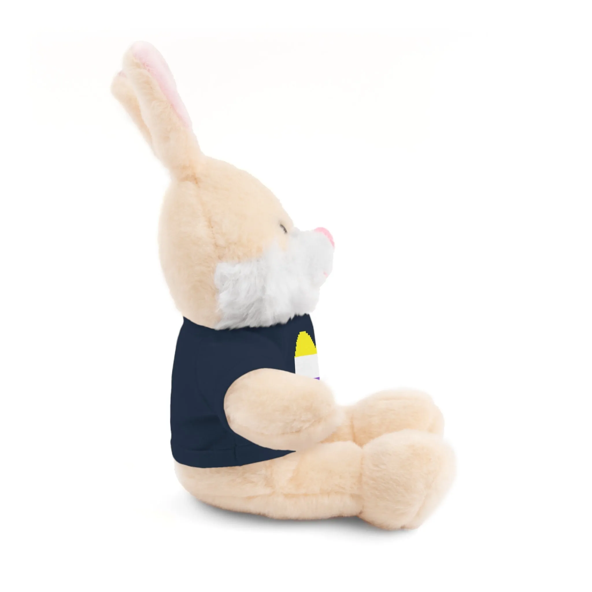 Non-Binary Heart Stuffed Animals
