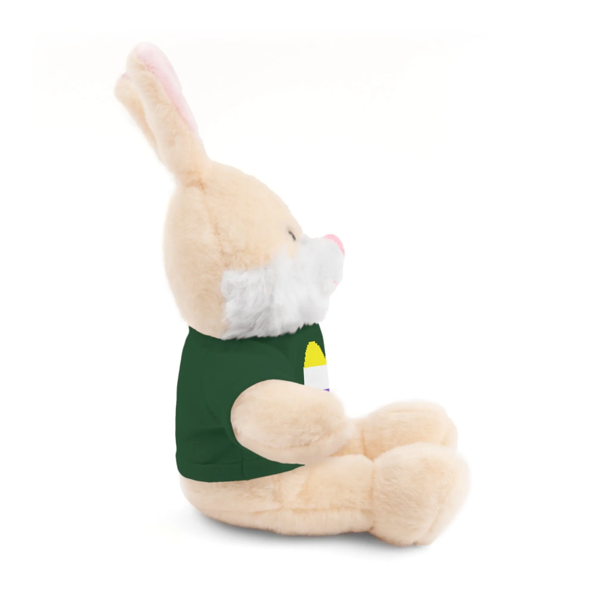 Non-Binary Heart Stuffed Animals