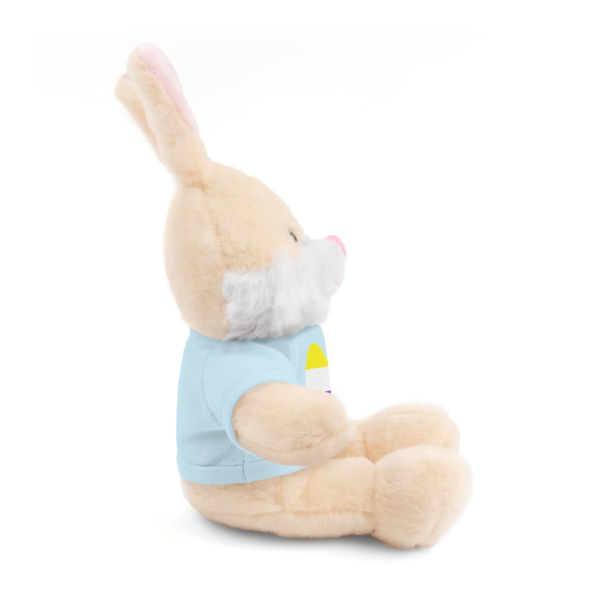 Non-Binary Heart Stuffed Animals