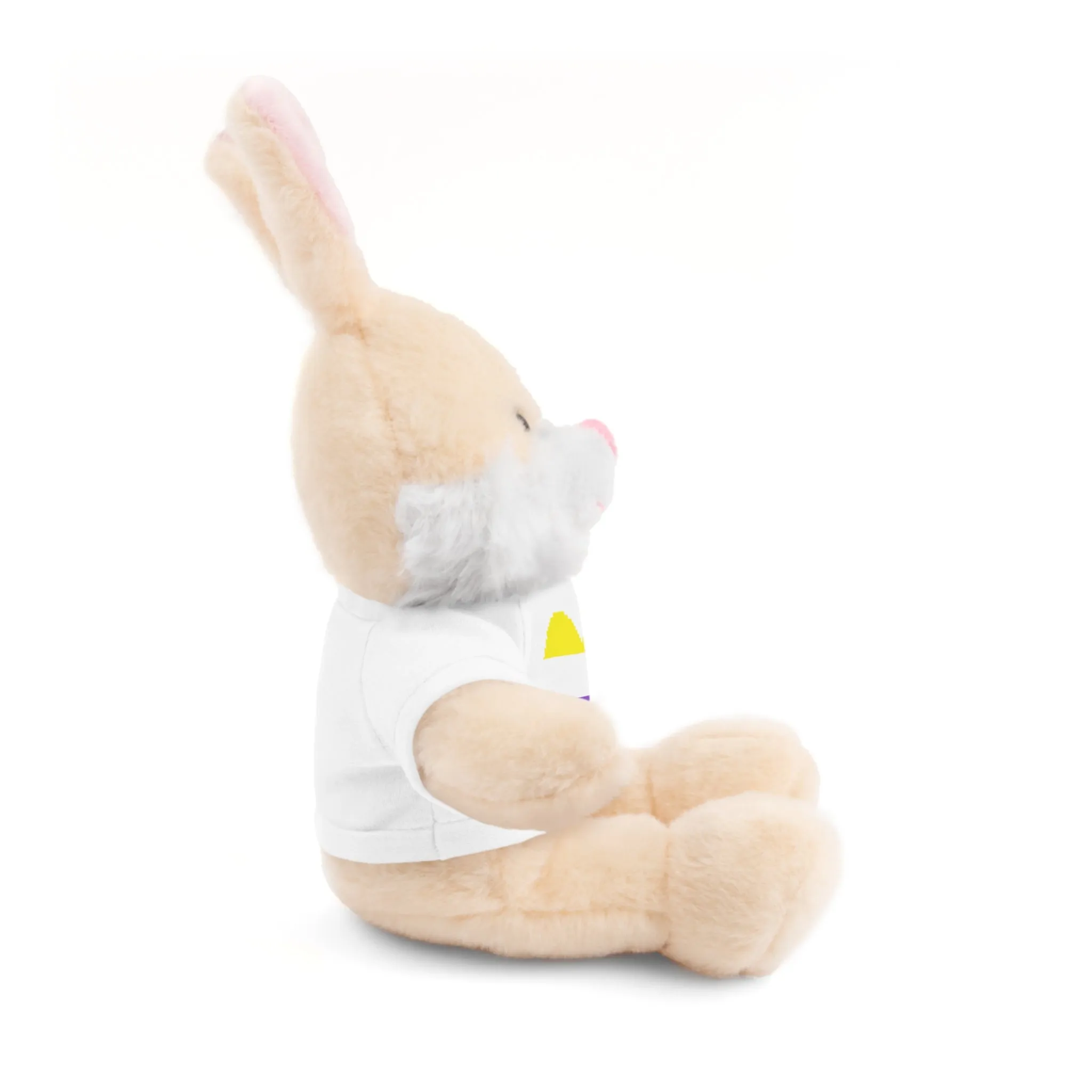 Non-Binary Heart Stuffed Animals