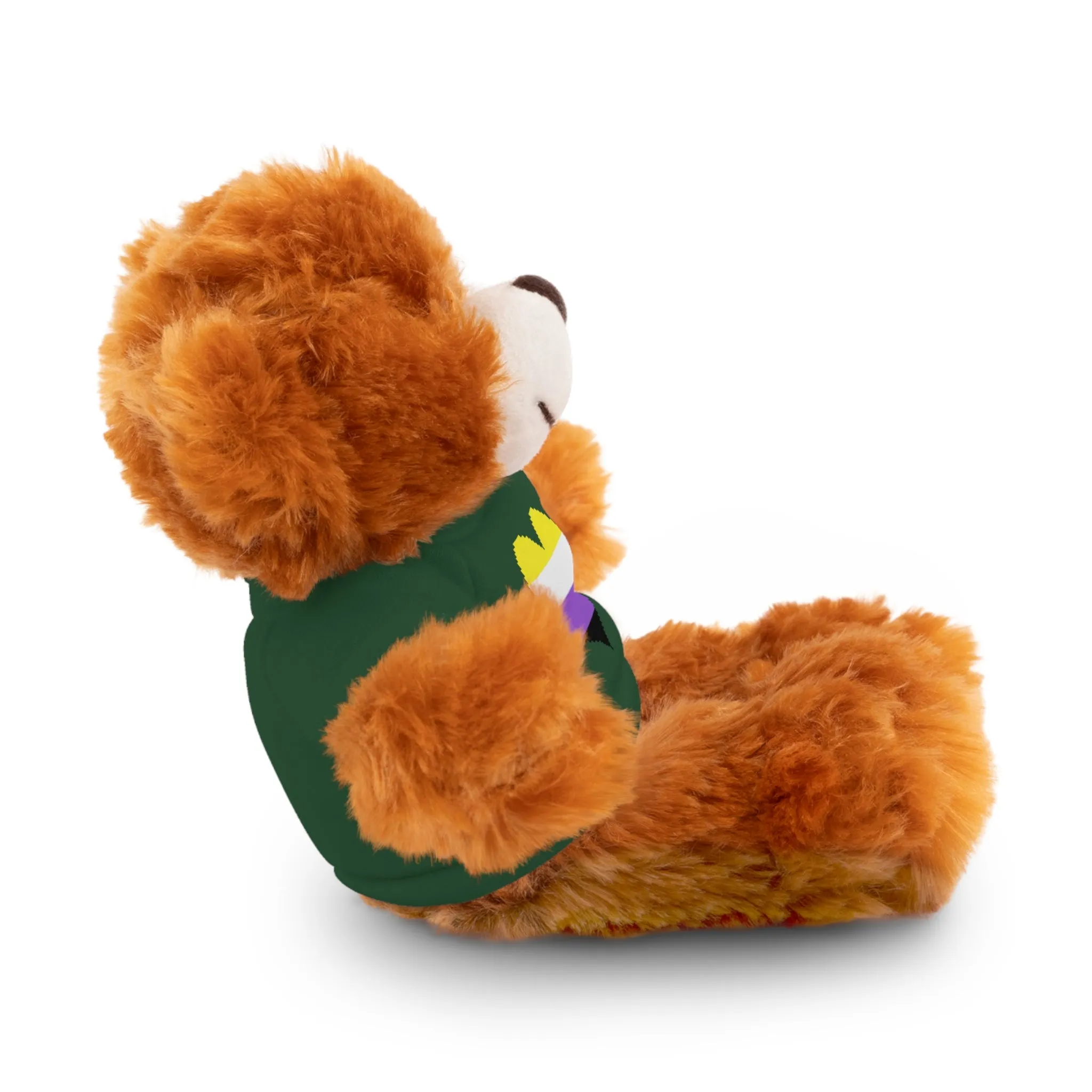 Non-Binary Heart Stuffed Animals