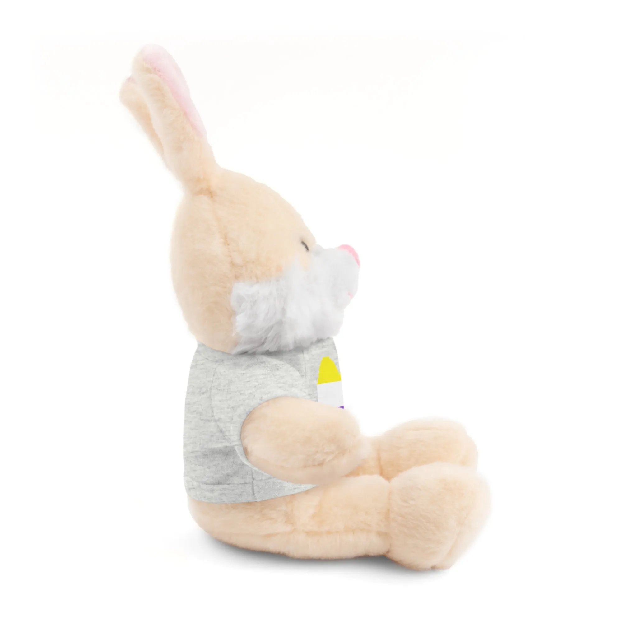 Non-Binary Heart Stuffed Animals