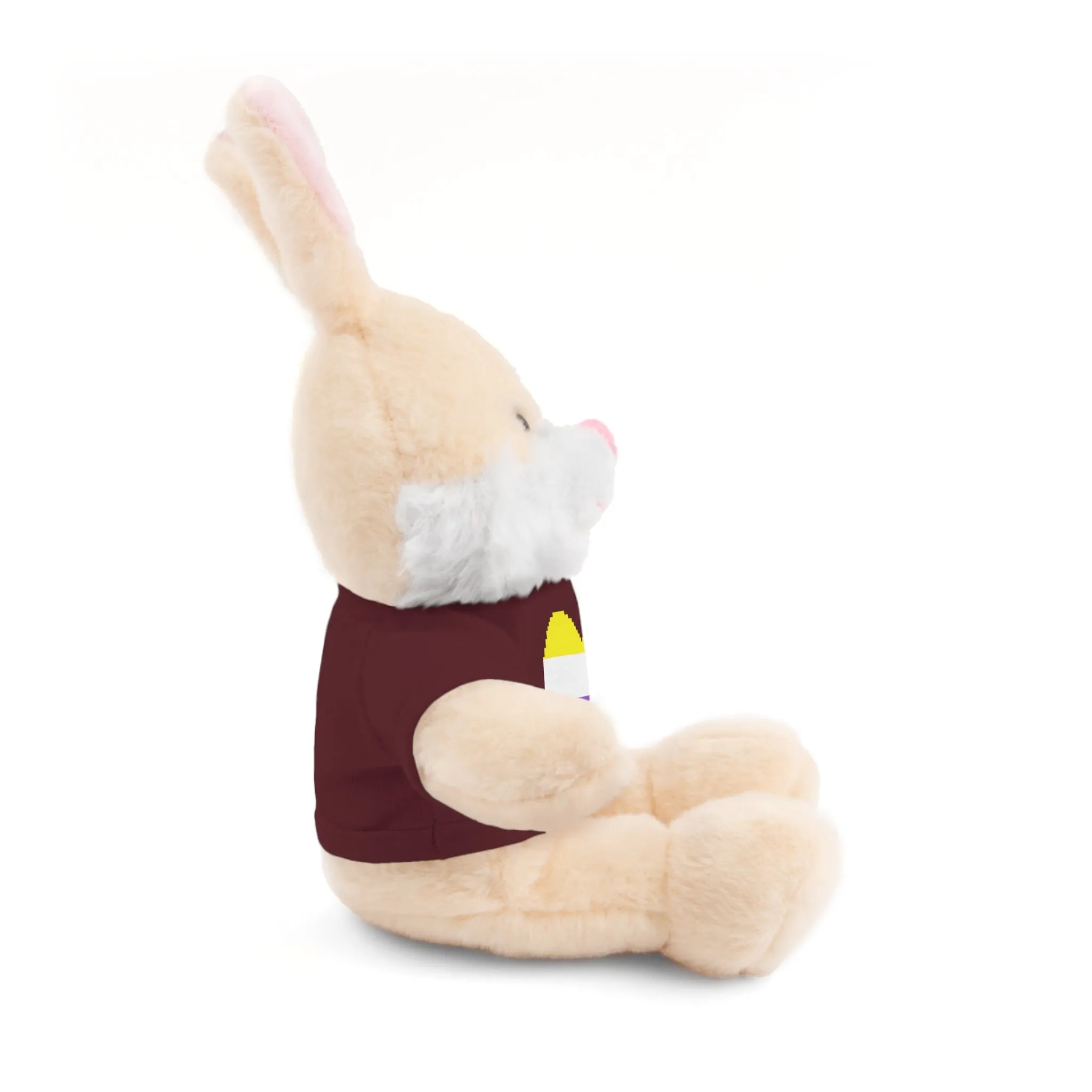 Non-Binary Heart Stuffed Animals