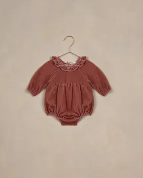 Nora Lee Adeline Romper - Poppy