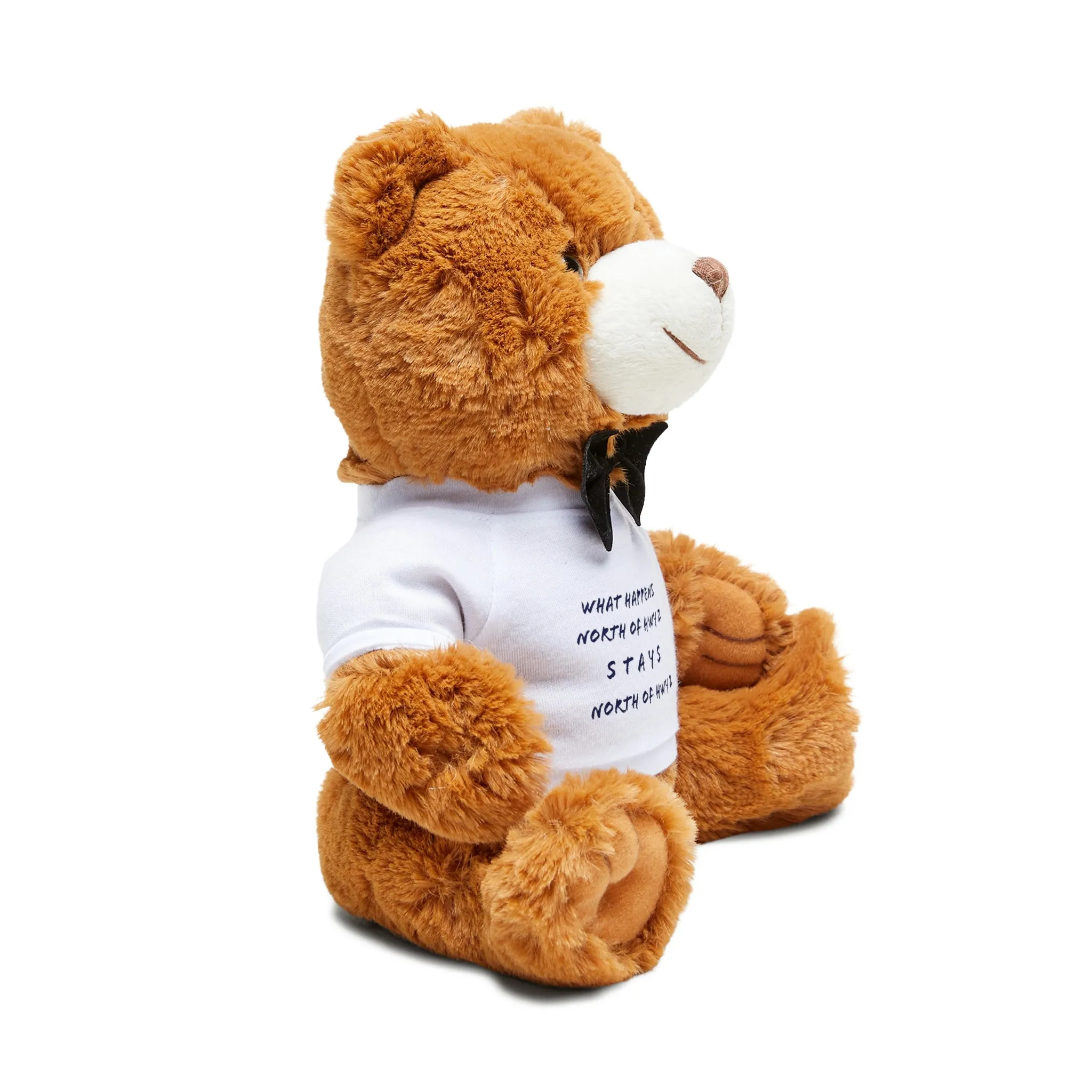 North of Hwy 2 - Teddy Bear with T-Shirt