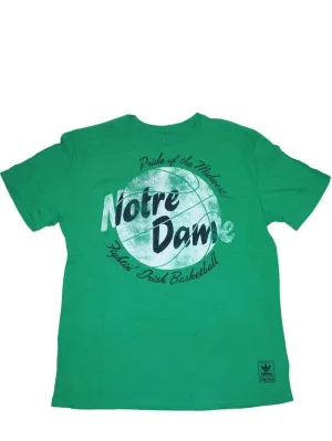 Notre Dame Fightin' Irish Adidas "Pride of the Midwest" Basketball T-Shirt (L)