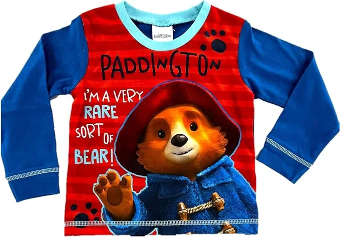 Official Boys Paddington Bear Pyjamas