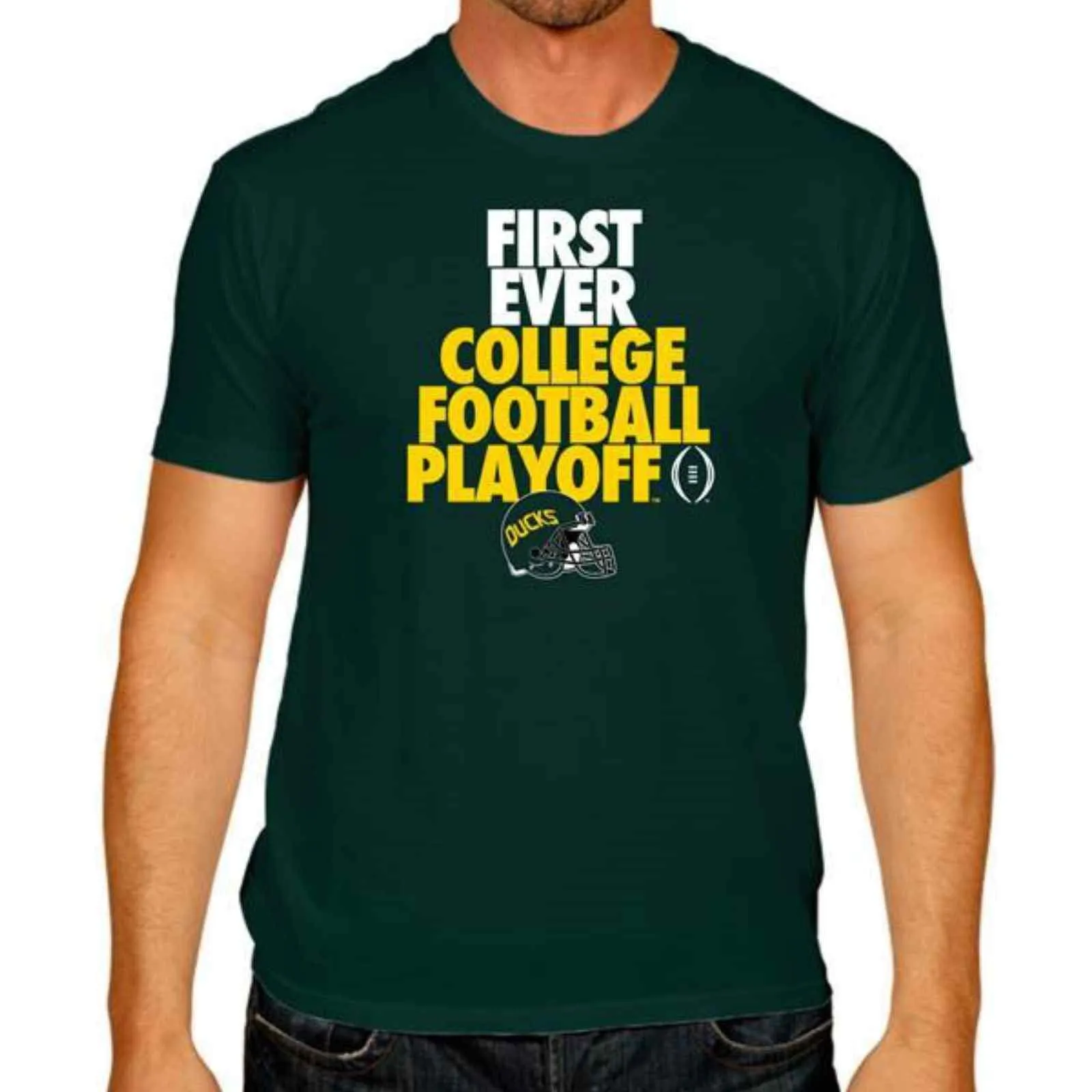 Oregon Ducks Victory 2014 First Ever College Football Playoff T-Shirt