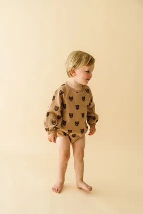 Organic Bubble Romper | Wild Bear