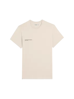 Organic Cotton T-shirt with C-FIBER™ Core—sand