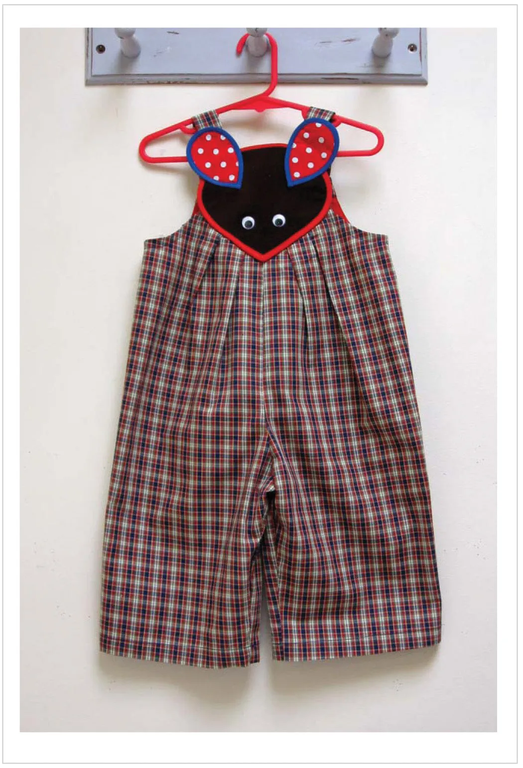 Overalls, Shortalls, Romper pdf sewing pattern for baby & toddler sizes 9 mths to 4 yrs.