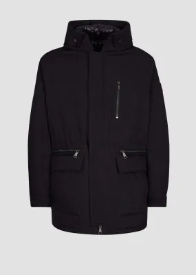 PARKA IN GARMENT DYED