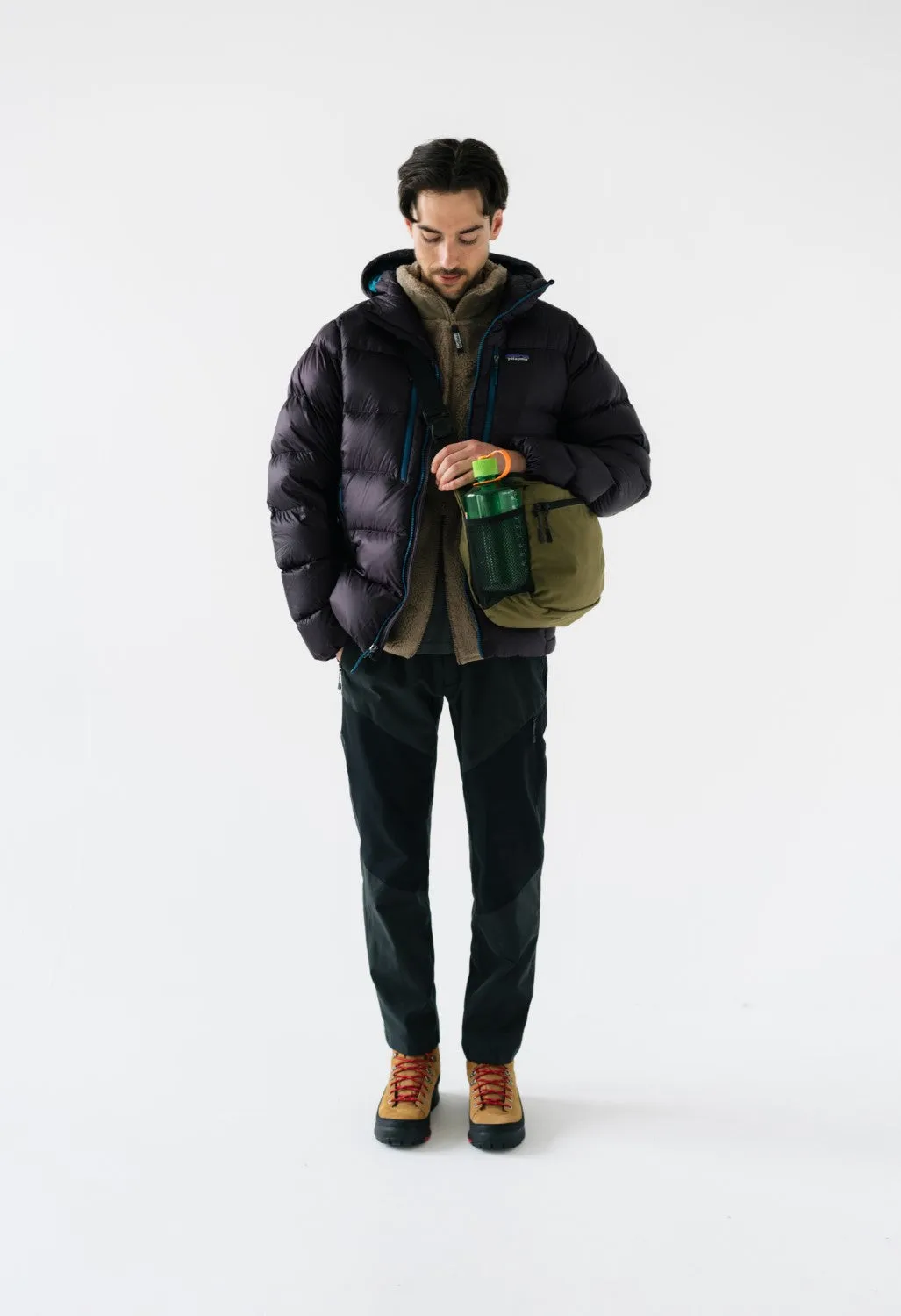 Patagonia Fitz Roy Men's Down Hoodie - Obsidian Plum