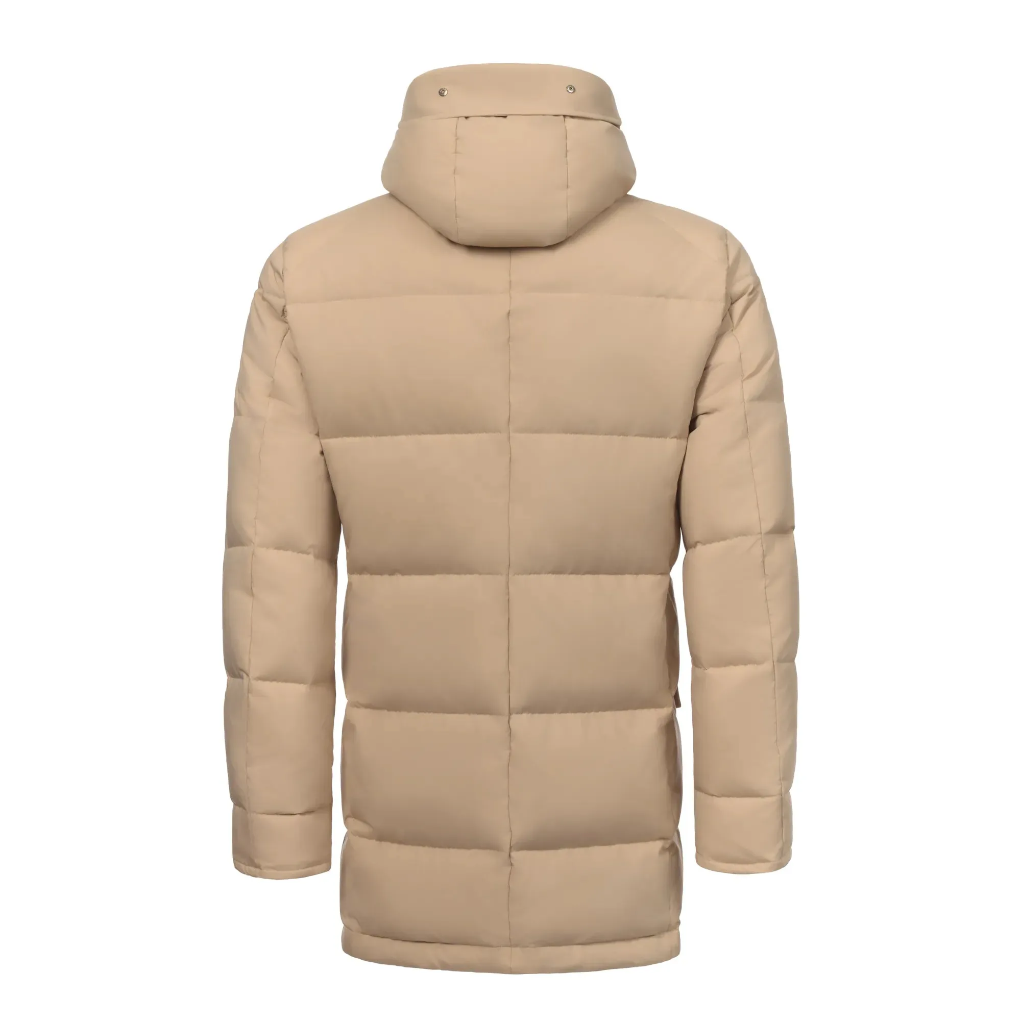Raccoon Parka Jacket in Champagne