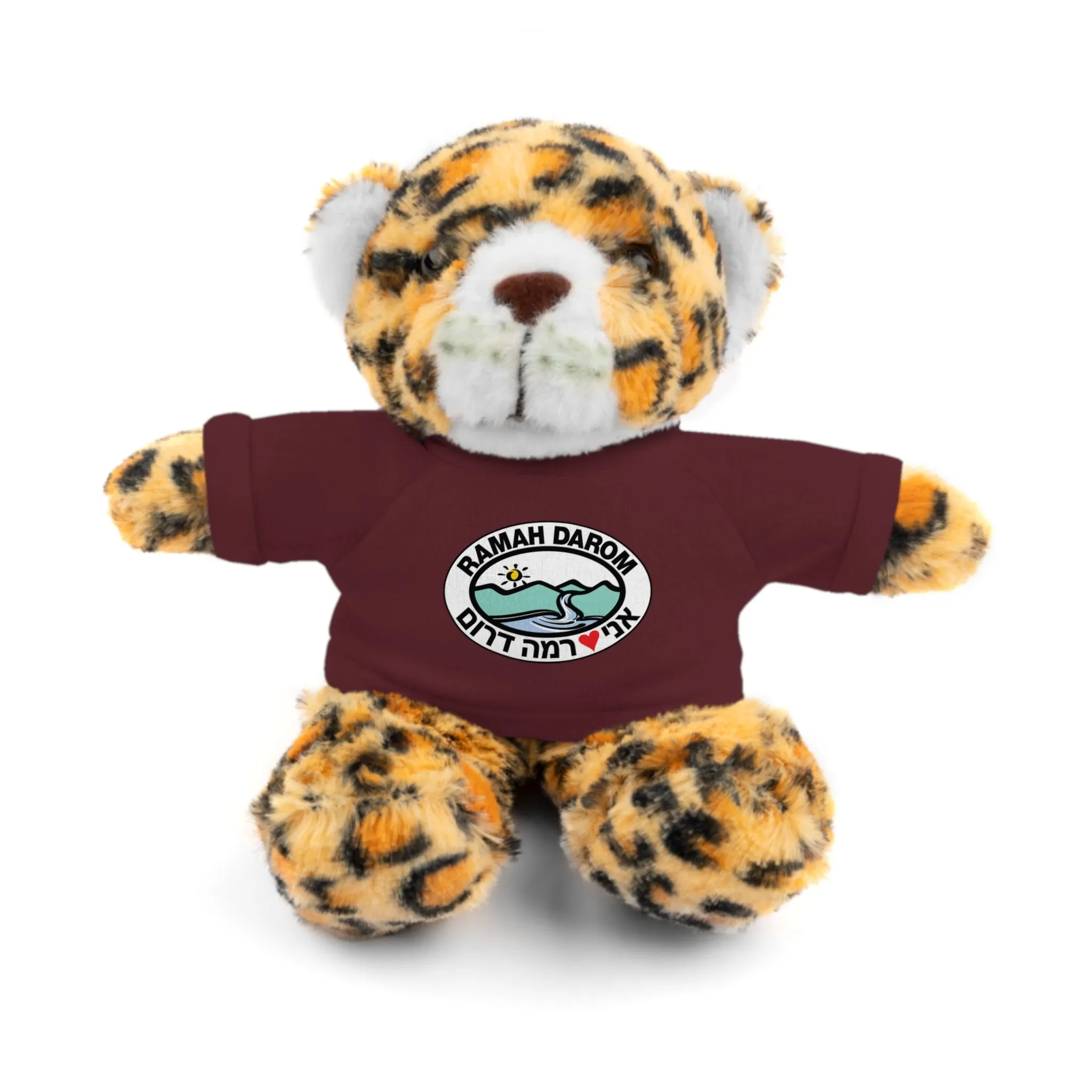 Ramah Darom Stuffed Jaguar - Classic Heart