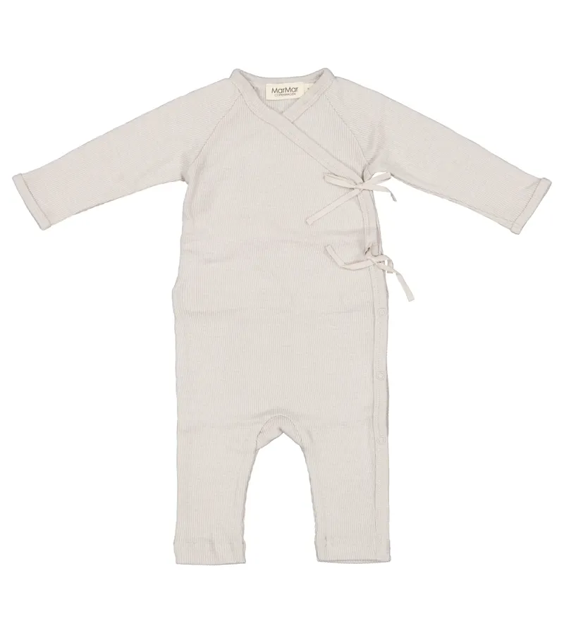 Rula Pebble  Wool Rib Romper by MarMar Copenhagen