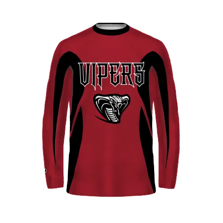 Russell Athletic Youth Freestyle Sublimated Long Sleeve Training Tee