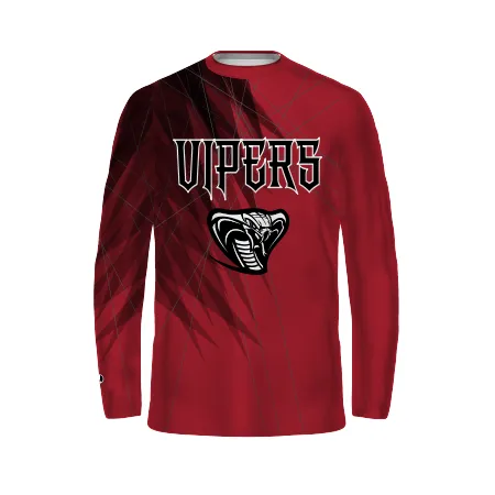 Russell Athletic Youth Freestyle Sublimated Long Sleeve Training Tee