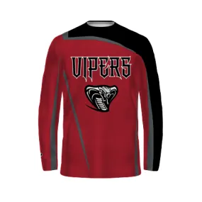 Russell Athletic Youth Freestyle Sublimated Long Sleeve Training Tee