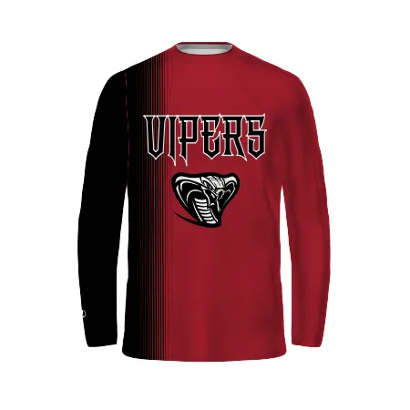 Russell Athletic Youth Freestyle Sublimated Long Sleeve Training Tee