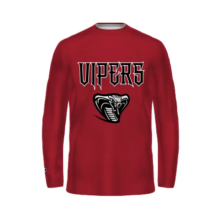 Russell Athletic Youth Freestyle Sublimated Long Sleeve Training Tee